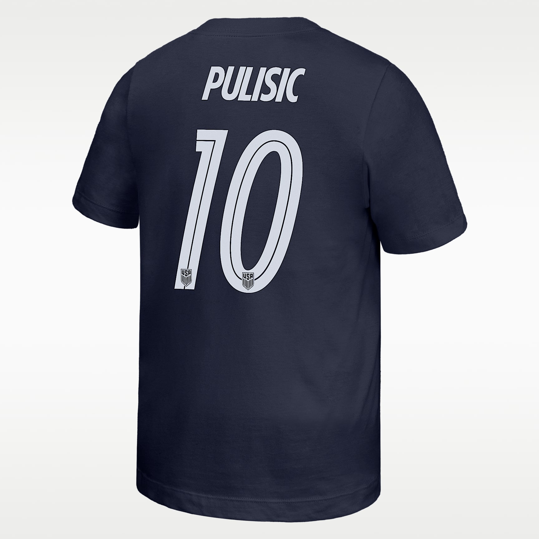 ナイキ サッカー ユニフォーム USA Christian Pulisic Team USA Big Kids' Nike Soccer T-Shirt. Nike.com